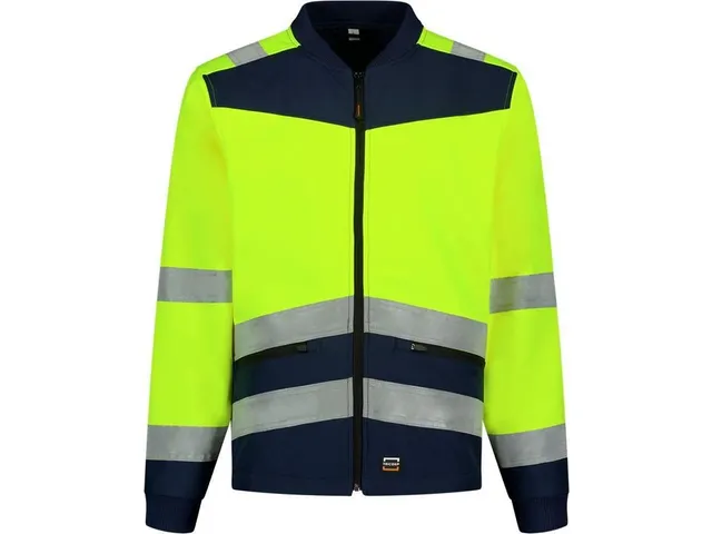 Tricorp 403021 softshell, geel/inktblauw, maat 4XL, per stuk