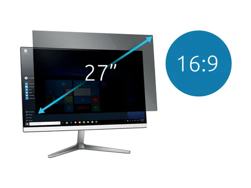 Monitor Privacyfilter 2-Weg 27 inch breed 16:9