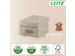 Leitz Puro Opbergdoos met deksel klein 7L set van 2 beige