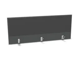 opzetpaneel bureau aanbouw achter MS-donkergrijs antraciet 1400mm
