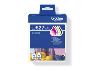 Brother LC-527 Inktcartridges Zwart + 3 Kleuren - 2