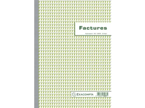 Exacompta Facturen, Ft 21 X 14,8 Cm, Dupli, Franstalig