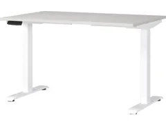 Elektrisch ihv bureau,HxBxD 720-1200x1200x800mm,blad lichtgrijs