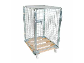 veiligheidsrolcontainer,draagverm. 500kg,HxLxB 1020x815x724mm - 1
