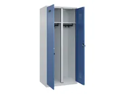 locker voor scheiding van kleding,HxBxD 1850x800x500mm,2vak