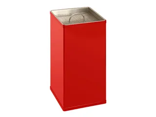 Zandasbak vierkant Rood - 1