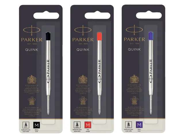 Gelschrijvervulling Parker 0.7mm Zwart