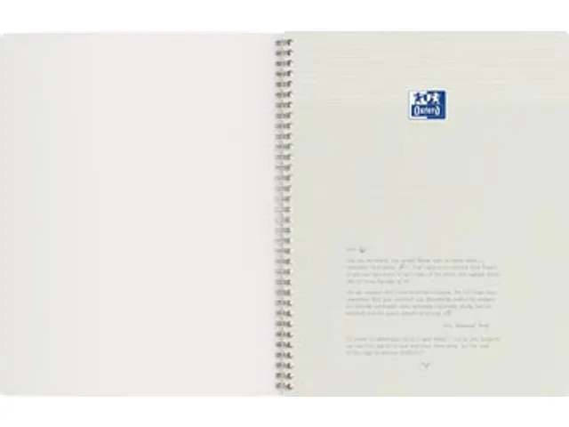 Origin spiraalschrift A4+ geruit 5 mm blauw