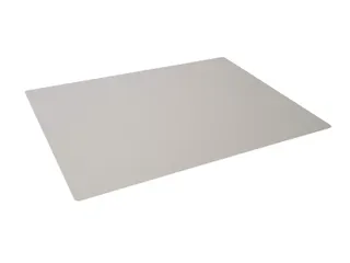 Schrijfonderlegger Grijs 650x500 mm med siergroef PP opaak - 1