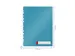 Insteekmap U-model Leitz Cosy harmonica A4 met perforatiestrip PP blau
