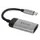 USB-C/HDMI 4K Adapter 0,1m 49143 zilver-zwart
