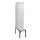 Dubbeldekse dekenkist,HxBxD 2120x400x815mm,1x2vak.,vak B 400mm