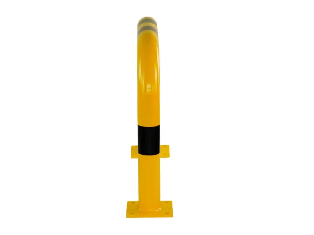 arceau de protection,p. int./ext.,HxlxP 600x750x160mm,acier,jaune/noir