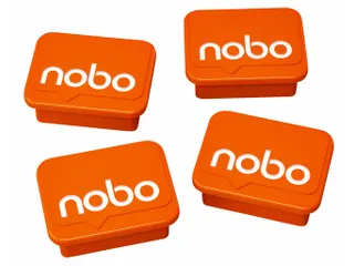 Magneet Nobo 18x22mm oranje - 1