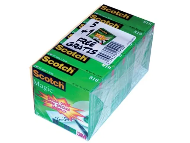 Scotch Plakband Magic Tape 19mmx33m