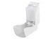 Zeepdispenser Kunststof Wit 900ml
