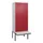 locker voor scheiding van kleding,HxBxD 2120x800x815mm,2vak
