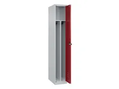locker voor scheiding van kleding,HxBxD 1850x300x500mm,1vak