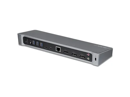 USB-C Triple 4K Dock met 5x USB Hub & 100W Power Delivery