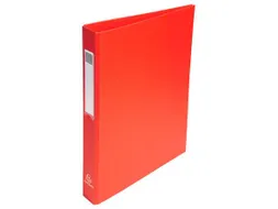 Ringmap PP A4 25mm 4 Rings Rood