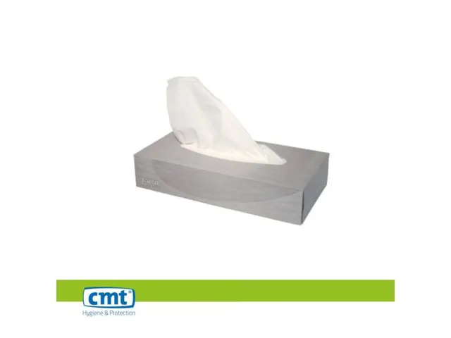 Facial Tissue Soft Eco cellulose 2-laags wit 40x100 Stuks