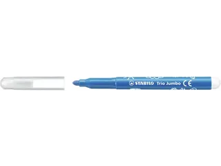 Viltstift STABILO Trio Jumbo 380/12 extra large assorti 12 stuks - 4