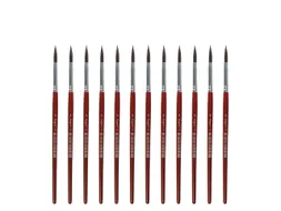 Penseel Kangaro Serie 120 rond Nr. 9 geitenhaar doos 12 stuks