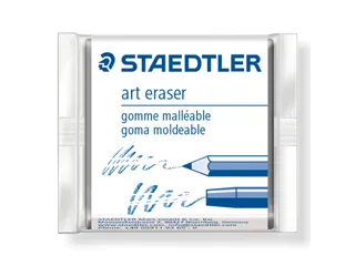 Kneedgum Staedtler grijs 40x40x11mm - 4