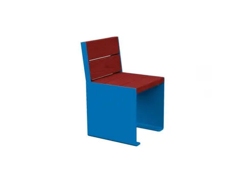 stoel,B 450mm,3latten,hout-zitting Mahonie,zitting H 450mm