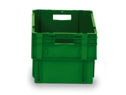 Euronorm Draaistapelbak Pp Hxlxb 320X600X400Mm 60L Groen