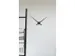 Wandklok NeXtime dia. 70cm zwart 'Hands'