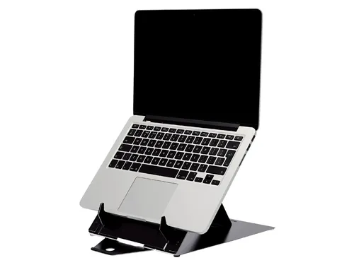 Tablet en laptopstandaard in 1 R-Go Riser Duo voor 10-22 inch Zwart