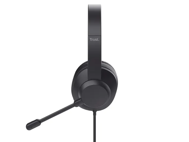 Trust Ayda Max USB-headset bedraad Hoofdtelefoon Zwart