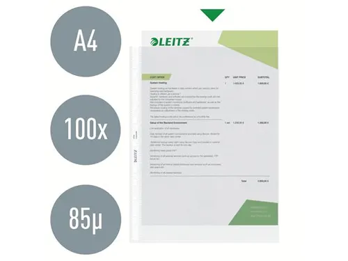 Showtas Leitz 4790 A4 11-Gaats Pp 0.09Mm Nerf