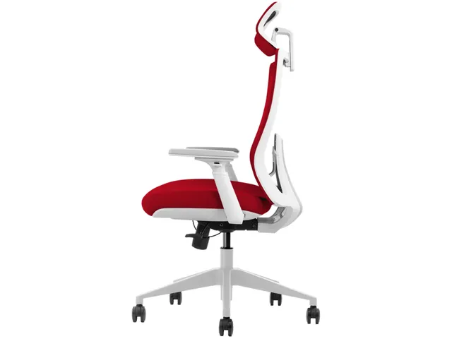 Siège de bureau ERGO approuvé EN 1335 rouge
