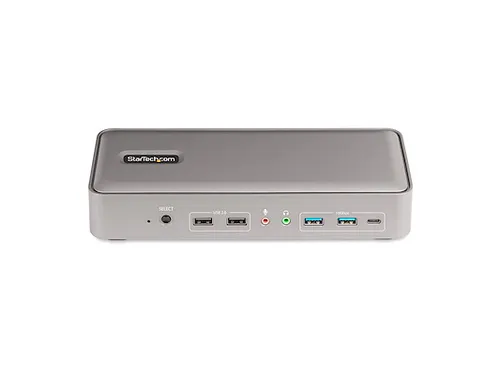 Dual-laptop USB-C KVM docking station dual 4K 60Hz DisplayPort dock