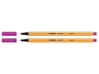 Fineliner STABILO point 88/55 paars 0.4mm - 1