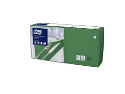 Tork 477413 Soft Lunchservet Advanced Donkergroen 33x33cm