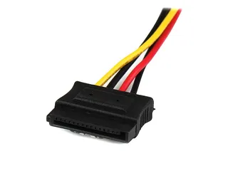 30cm LP4 naar 2x Vergrendelbare Y-adapter Splitterkabel SATA Voeding - 3