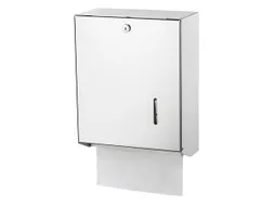 Handdoekdispenser Aluminium Groot C-vouw Z-vouw