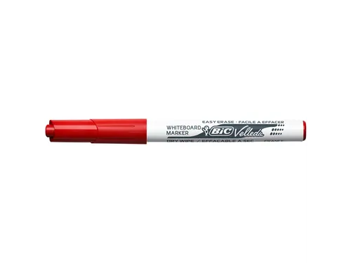 Whiteboardmarker Bic Velleda 1741 rond medium rood