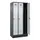 locker voor scheiding van kleding,HxBxD 1950x900x500mm,3vak