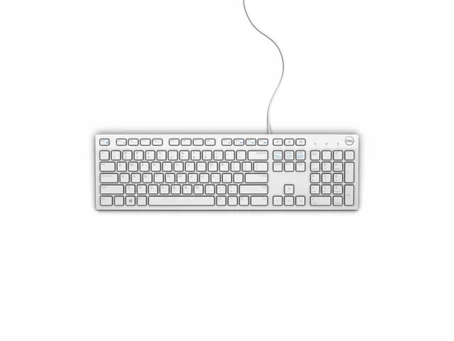 Dell KB216 Bekabeld Toetsenbord Frans AZERTY Wit