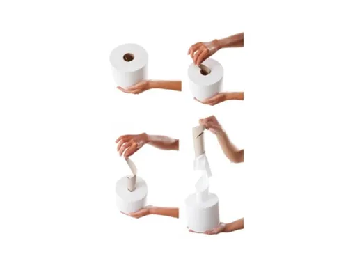 Poetsrol Tork 2-laags Wit Universal 121206