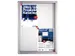 Infovitrine 4xa4 Whiteboard Voor Binnen Aluminium Frame
