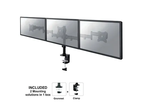 Monitorarm 3 Schermen 27 Inch Zwart Nm-d135d3black