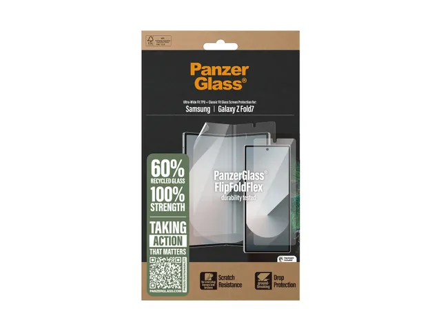 PanzerGlass Screen Protector Samsung Galaxy Z Fold7 | Glass & Film,