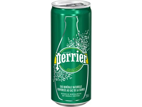 Water Perrier bruisend blik 330ml