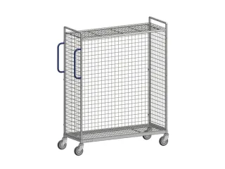 Verzamelwagen,Draagverm. 300Kg,2Etage(S),Draadgaasbodem,Verz. - 1