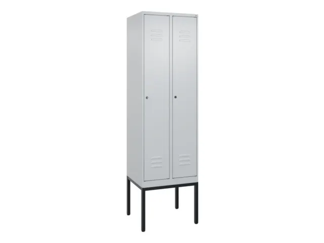 locker voor scheiding van kleding,HxBxD 2120x600x500mm,2vak